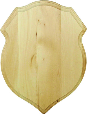 Walnut Hollow Basswood Shield Plaque, 12 by 16-Inch (38824)