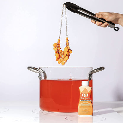 Rit DyeMore Liquid Dye, Apricot Orange 7 Fl Oz (Pack of 1)