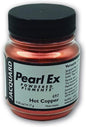 Pearl-Ex Pigment by Jacquard, Creates Metallic or Pearlescent Effect.5 Ounce Jar, Hot Copper