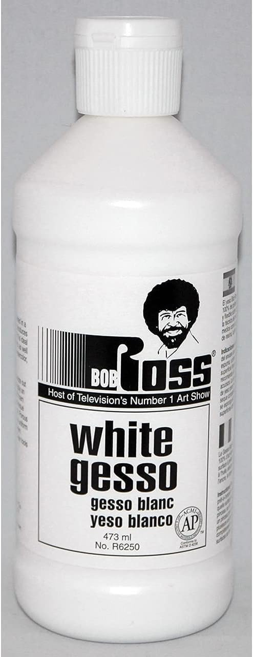Bob Ross R62GESSO-50 White Gesso 16 fl. oz. (473ml)