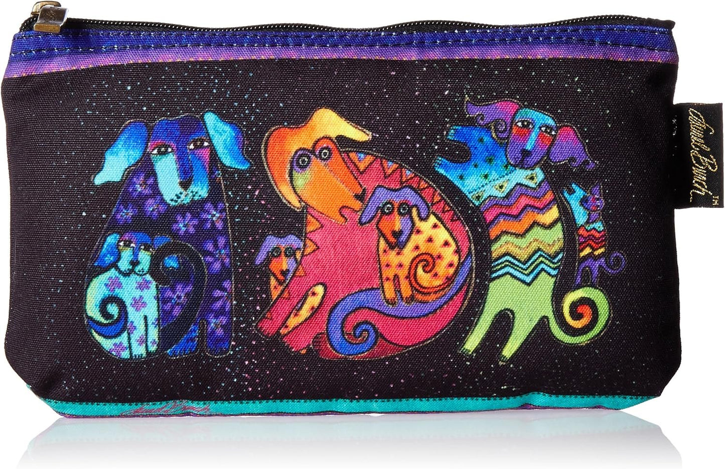 Laurel Burch 277986 Cosmetic Bags 3/Pkg, Dogs & Doggies
