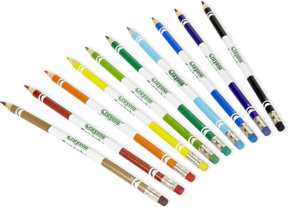 Crayola Erasable Colored Pencils, 10 Count, School Supplies