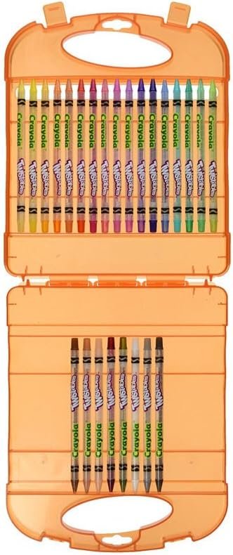 Crayola Twistables Colored Pencils Set (65ct), Kids Drawing Kit, Portable Art Case, Gifts for Kids Ages 4+