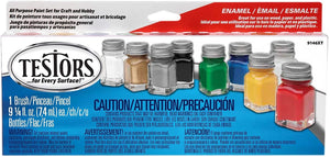 Testors 9146XT Promotional Enamel Paint Set( Packaging may vary)