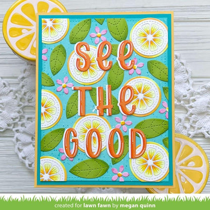 Lawn Fawn LF2879 Zesty Lemon Dies