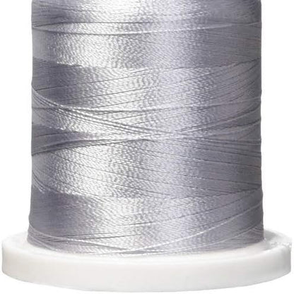 Robison-Anton Rayon Super Strength Thread Solid 1,100yd, Silver Steel