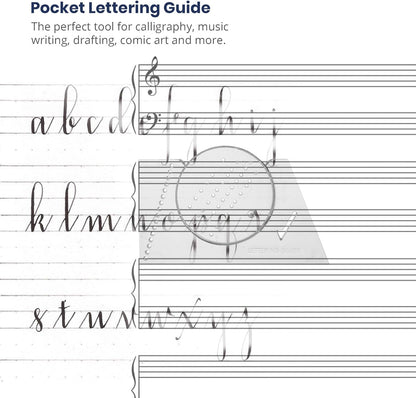 Pacific Arc Ames Lettering Guide for Lettering, Writing, Architecture, and Drawing