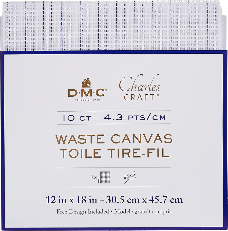 DMC CR9113 Waste Canvas, 12 by 18-Inch, 10 Count