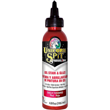 Unicorn Spit Sparkling Wood Stain & Glaze, 4oz. (6 Colors)
