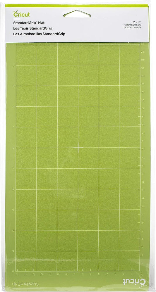 Cricut. StandardGrip Adhesive Cutting Mat for Crafting, 6 by 12-Inch