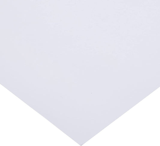 American Crafts Smooth Cardstock 12"X12"-White 25 per Pack