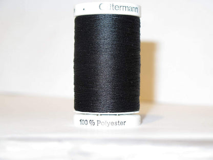 Sew-All, All PurposeThread 547 Yards-Black GUTERMANN Thread 3 Pack