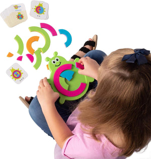 Fat Brain Toys Bugzzle - Match-The-Picture Fraction-Learning Brainteaser Ages 3+