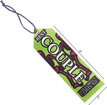 Fun Express Halloween Party Costume Contest Award Prize Ribbons - 12 Pieces