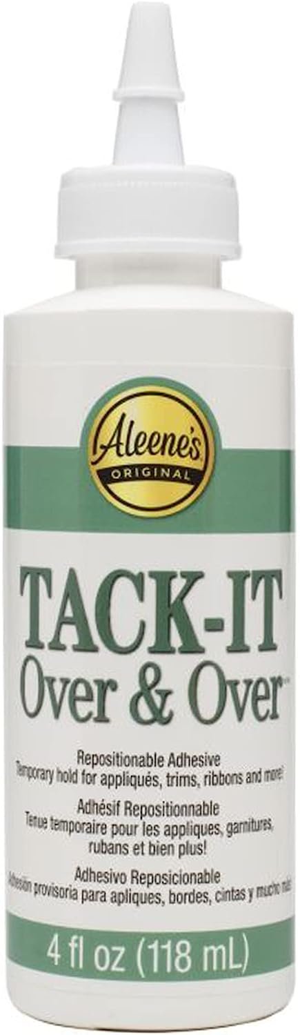 Aleene's Tack-It Over & Over Repositionable Glue 4oz, Clear, Temporary (Pack of 36)