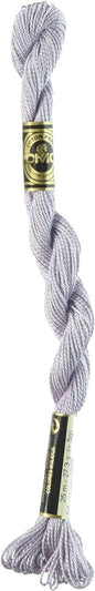 DMC 115 5-3743 Pearl Cotton Thread, Very Light Antique Violet, Size 5