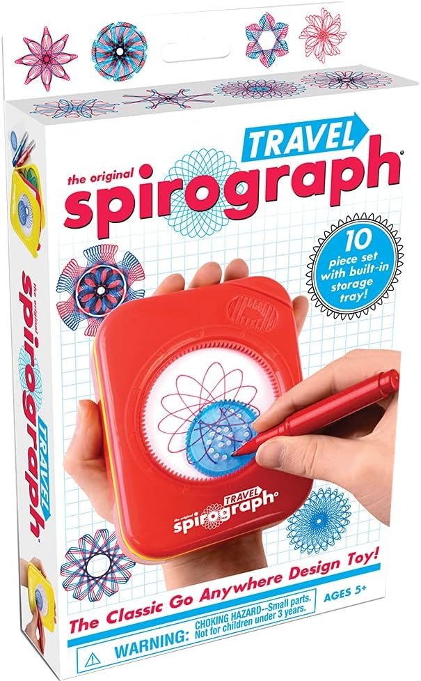 Spirograph Travel Set, Model Number: 01020