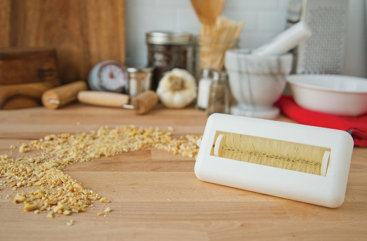 Fox Run Table Crumb Sweeper 1 Pack White , 2.75 x 5.5 x 1.25 inches