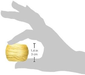 DMC 116 12-676 Pearl Cotton Thread Balls, Light Old Gold, Size 12