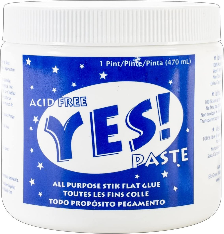 GANE. ADH0901 Yes All-Purpose Stik Flat Glue, 1-Pint