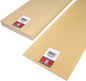 SAUNDERS MIDWEST Mi4125 Products 4125 Basswood Sheet 24X6X1/16 h (Pack of 10), Multicolor
