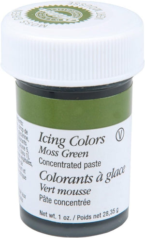 Wilton Icing Colors, 1-Ounce, Moss Green , Packaging May Vary