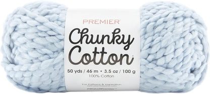 Premier Chunky Cotton, 100% Cotton, Super Bulky, Macrame, Home Decor, Machine Washable
