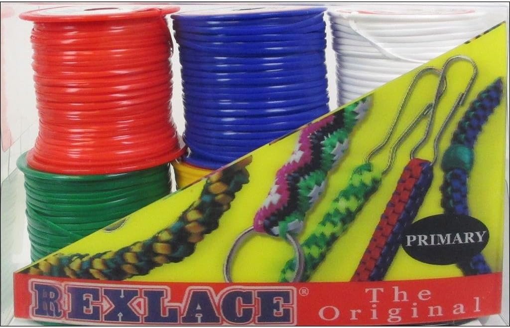 Pepperell Braiding Co. Pepperell 6 Pk Rexlace 6 Pack Primary Colors