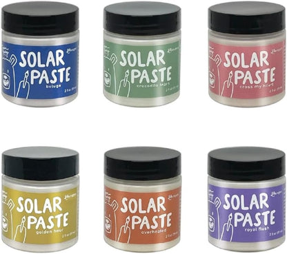Simon Hurley Create. Solar Paste Bundle - Beluga, Crocodile Tears, Cross My Heart, Golden Hour, Overheated and Royal Flush - 2023 Release