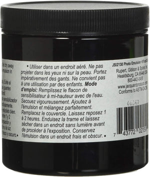 Jacquard Emulsion & Diazo 8 oz Sensitizer, Black