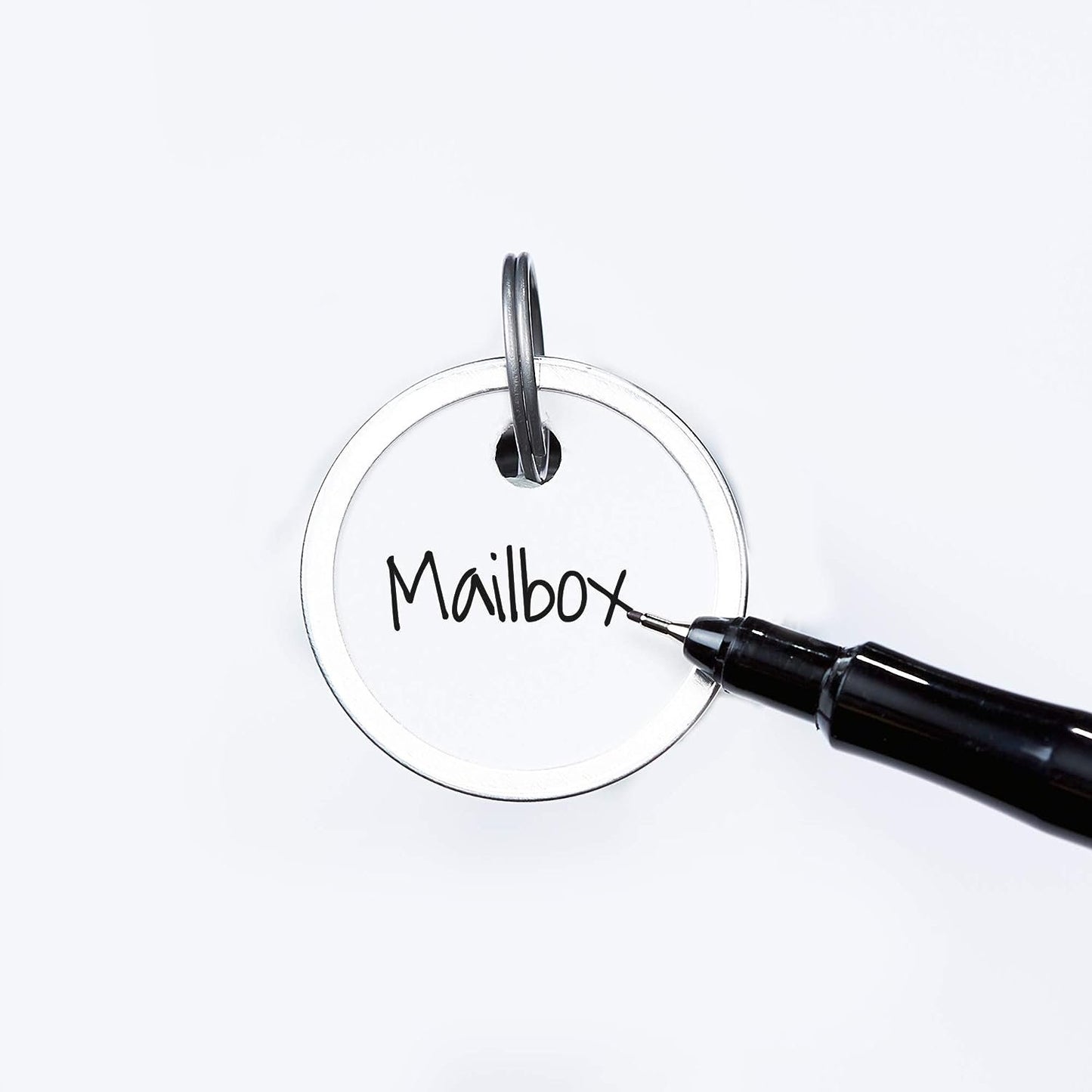 Avery Metal Rim Key Tags 6-Pack