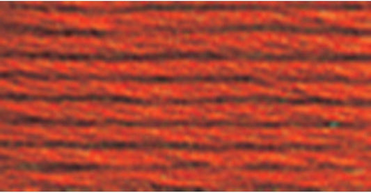 DMC 116 8-900 Pearl Cotton Thread Balls, Dark Burnt Orange, Size 8