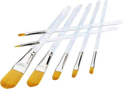Aqualon 243921 Filbert Brush Set, 7/Pkg