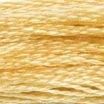 DMC 117-676 Six Stranded Cotton Embroidery Floss, Light Old Gold, 8.7-Yard