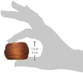 DMC 116 8-301 Pearl Cotton Thread Balls, Medium Mahogany, Size 8