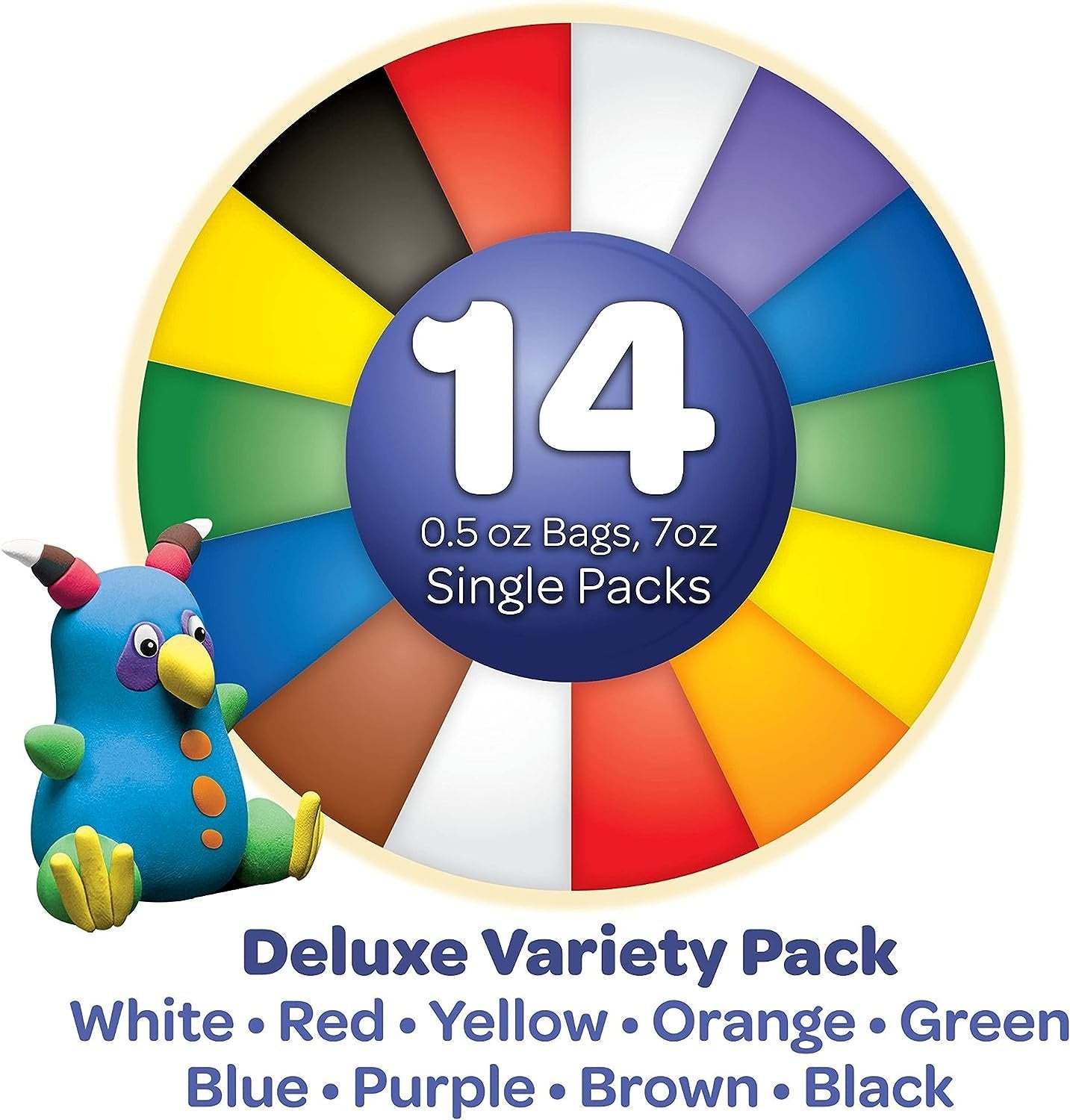 Crayola Model Magic Alternative to Modeling Clay for Kids