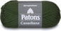 Patons Canadiana Yarn, Dark Green Tea