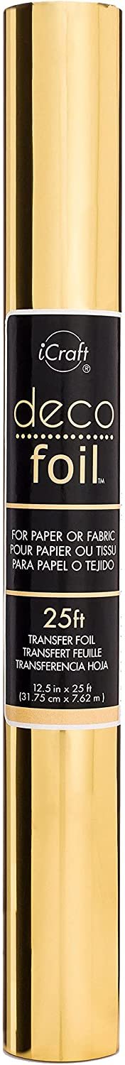 iCraft Deco Foil Value Roll, 12.5 inches x 25 feet