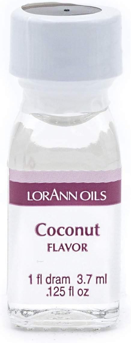 LorAnn Coconut SS Flavor, 1 dram bottle (.0125 fl oz - 3.7ml - 1 teaspoon)