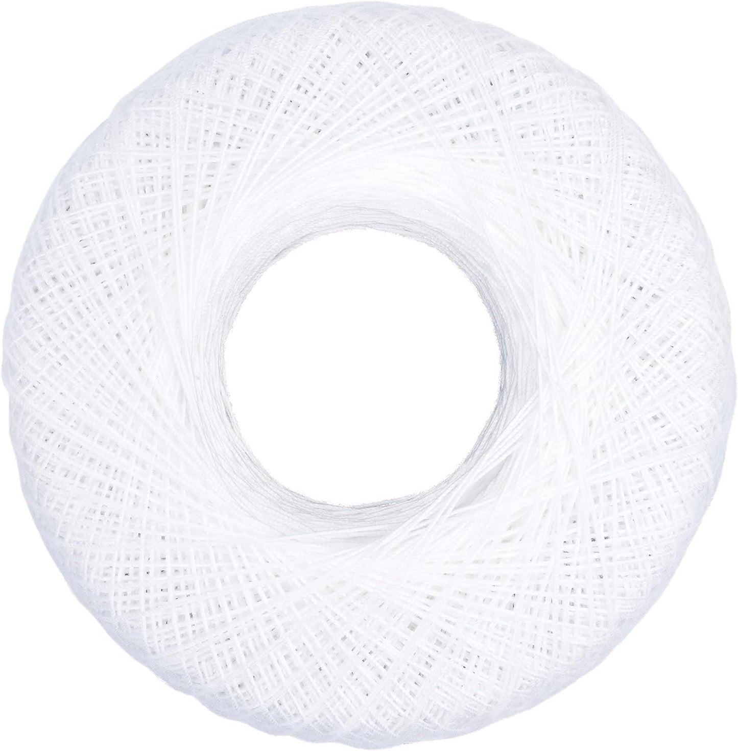 Coats Crochet Aunt Lydia's Crochet, Cotton Fine Size 20, White (Parent)