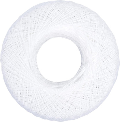 Coats Crochet Aunt Lydia's Crochet, Cotton Fine Size 20, White (Parent)