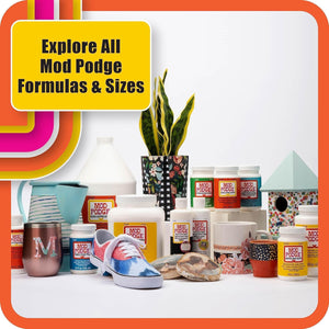 Mod Podge Puzzle Saver, Premium Matte All-in-One Glue, Sealer, and Finish, 8 fl oz, CS27589, Clear