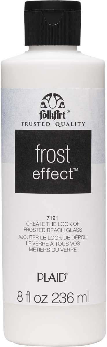 FolkArt Top Coat, 8 oz, 8 Fl Oz (Pack of 1), Frost Effect