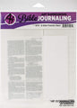 Art Impressions Bible Journaling Protector Sheet-Clear