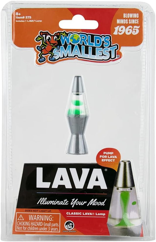 World's Smallest Lava Lamp (Red)