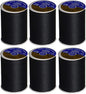 Coats & Clark Dual Duty All Purpose Thread 400 Yards Black 230-2 (6-Pack)