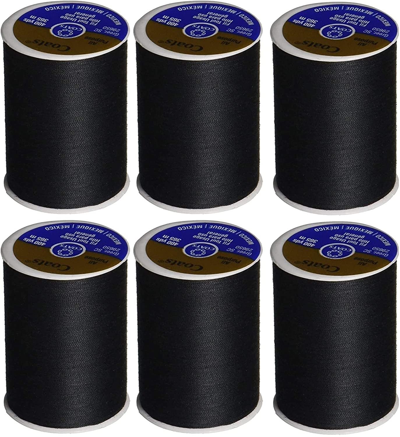 Coats Thread & Zippers and Transparent Polyester, 400 Yard, Clear