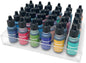 Pixiss Alcohol Ink Display Tray for Storage Carrying or Organizer, Displays 30x 0.5-Ounce Bottles of Alcohol Ink, Stickles, Glossy Accents or Reinkers, Travel Case (Ink not Included)
