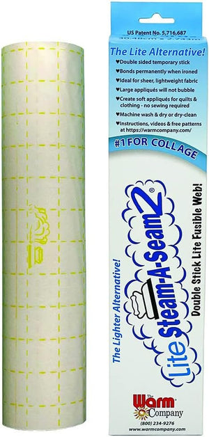 Lite Steam-A-Seam 2 Double Stick Fusible Web 12" x 3 Yards