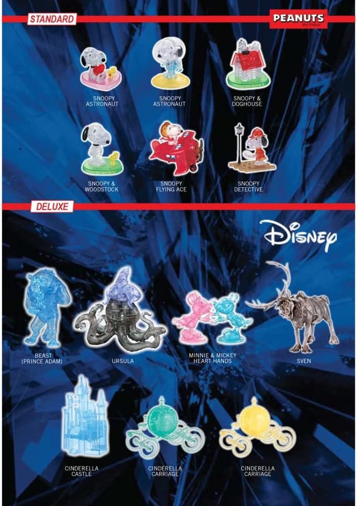 Original 3D Crystal Puzzle - Ariel